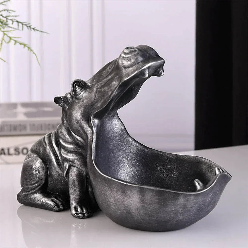 Avtoit | Decorative Hippo Desk Storage Box - HippoStash