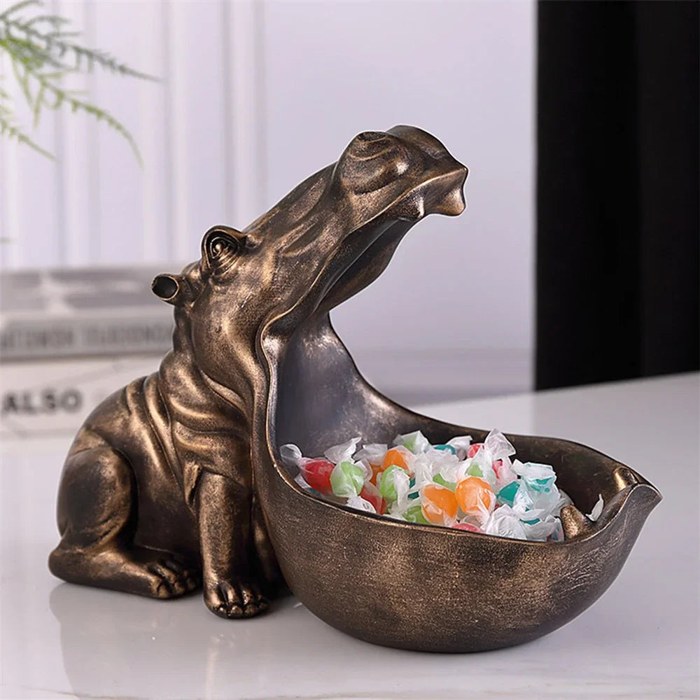 Avtoit | Decorative Hippo Desk Storage Box - HippoStash