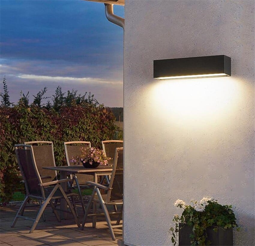 Avtoit | Illuminated Bar Wall Light | Outdoor Wall Light for Terrace and Garden