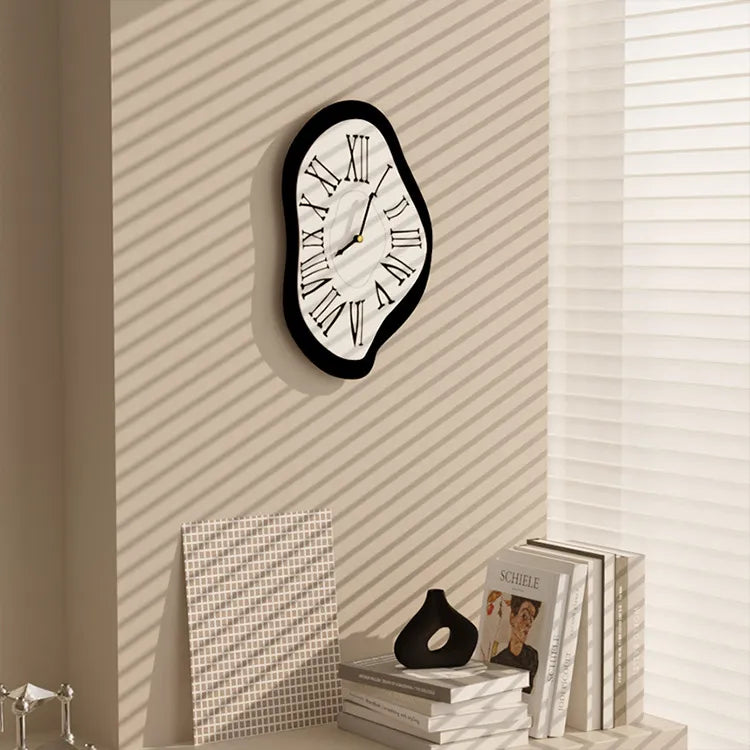 Avtoit | AbstractTick - Surrealistic Roman Wall Clock