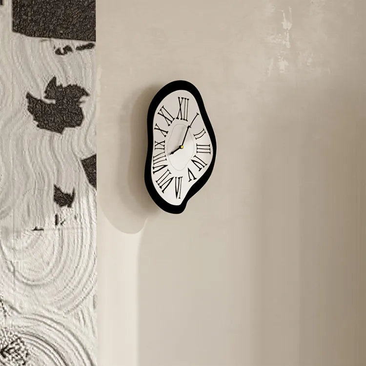 Avtoit | AbstractTick - Surrealistic Roman Wall Clock