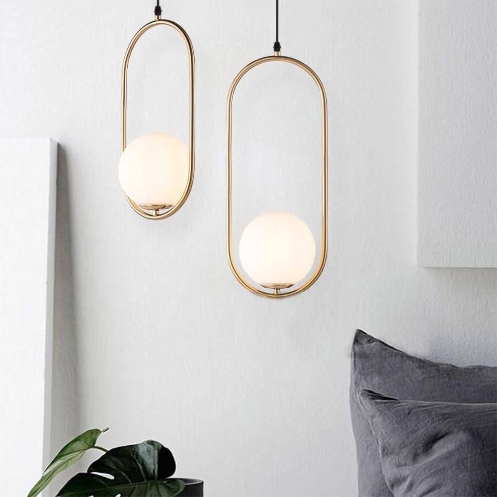 Avtoit | Elegant Pendant Light | Hanging Lamp Brass 15 cm Metal