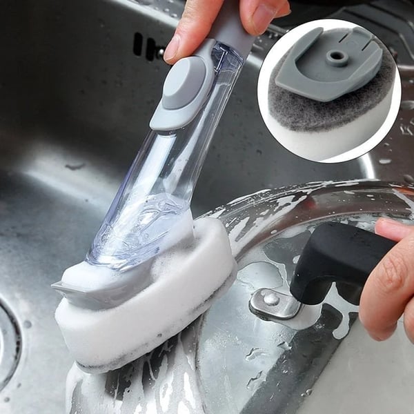 Avtoit | Dishwashing Brush with Soap Dispenser – DishMaster