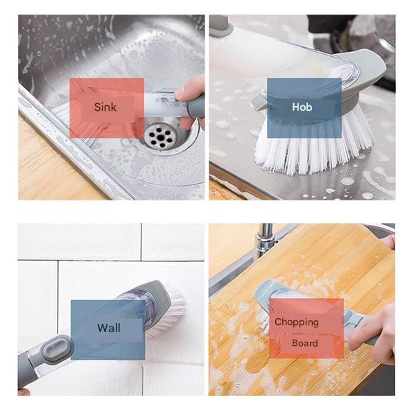 Avtoit | Dishwashing Brush with Soap Dispenser – DishMaster