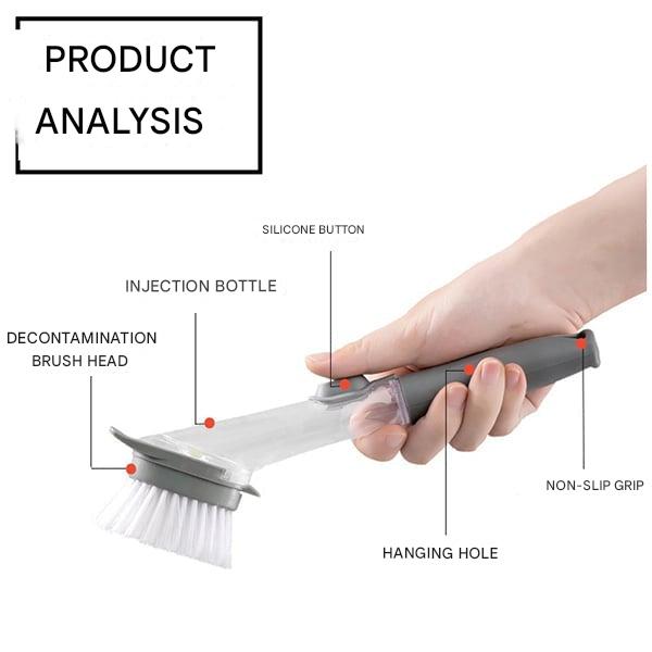Avtoit | Dishwashing Brush with Soap Dispenser – DishMaster