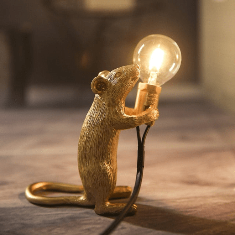 Avtoit | Doctor Mousey – Original Designer Mouse Lamp for Tabletop or Shelf