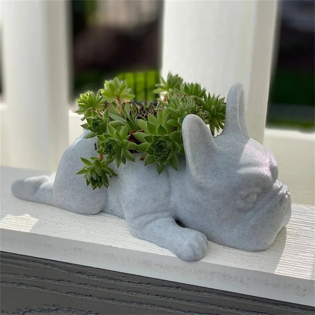 Avtoit | Dog Resin Succulent Planter - Buddy