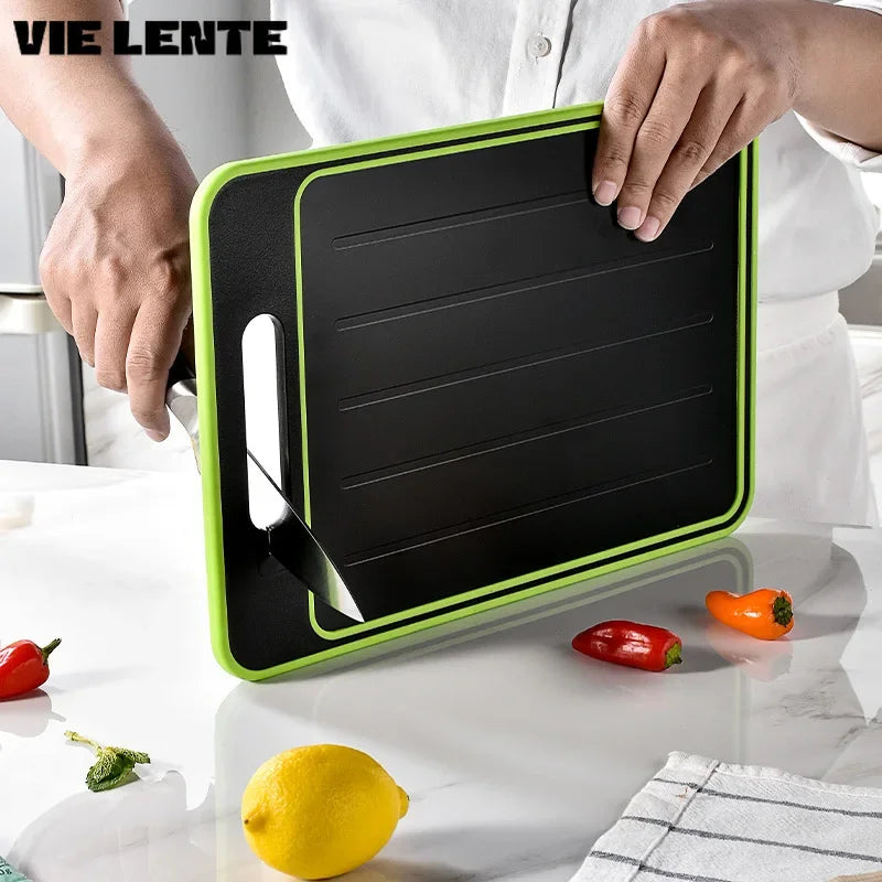 Avtoit | Double-Sided Chopping Board with Defrosting Plate - BladeBoard