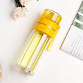 Avtoit | Double-Walled Glass Water Bottle with Tea Infuser - PureBrew