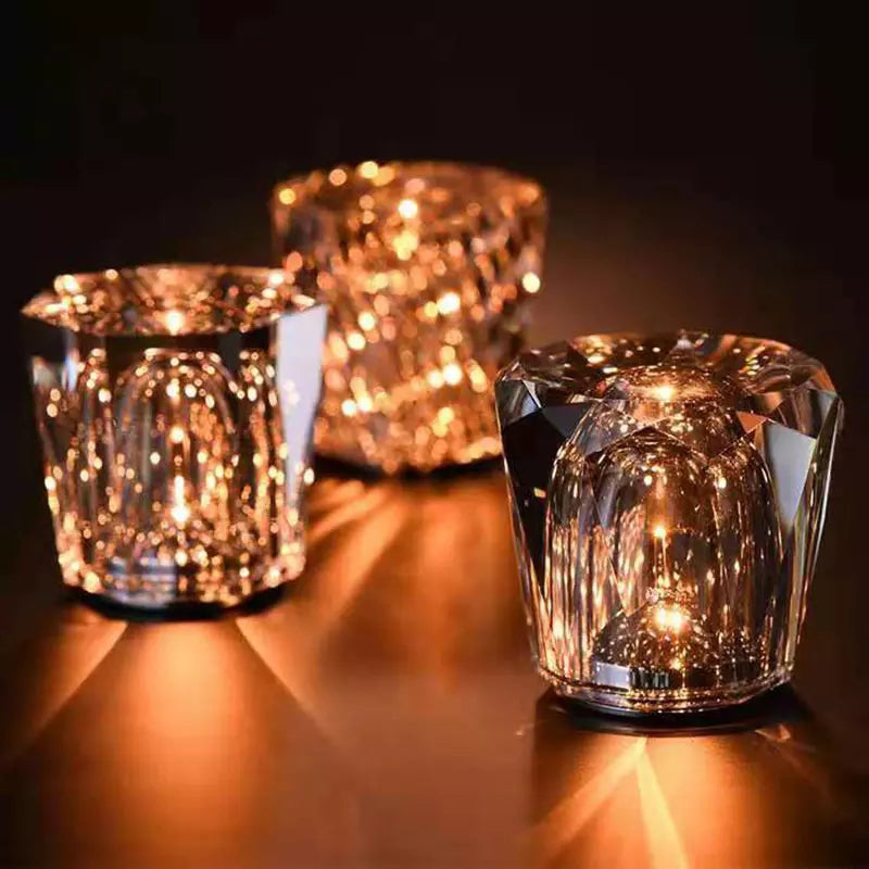 Avtoit | Crystal Lamp Wireless Table Lamp