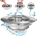 Avtoit | Stainless Steel Pop-Up No-Odor Drain Filter
