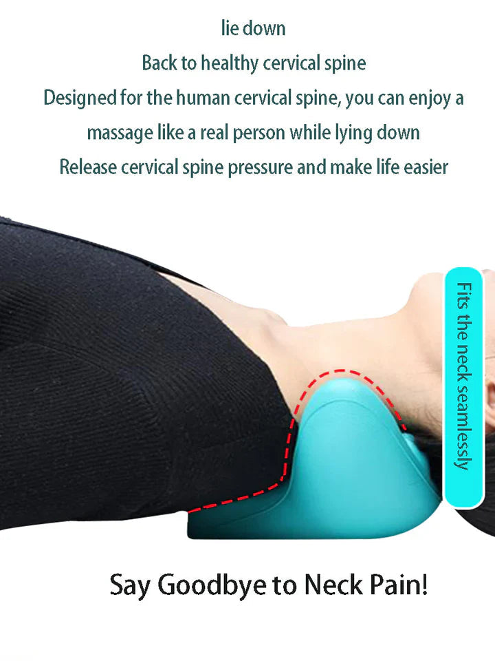 Avtoit | Neck and Shoulder Stretch – Cervical Traction Pillow for Spinal Alignment and Massage