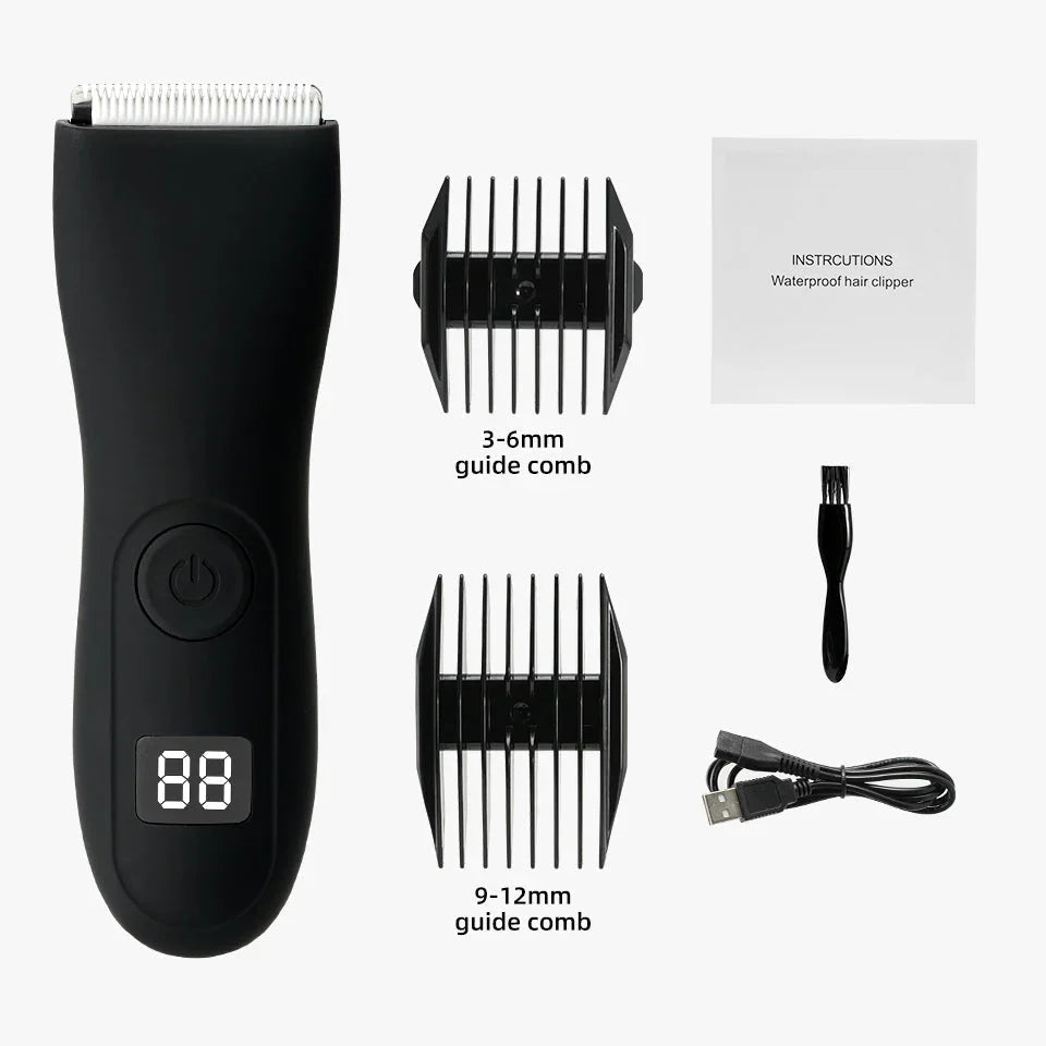 Avtoit | Men's body hair trimmer and women's razor with bikini attachment