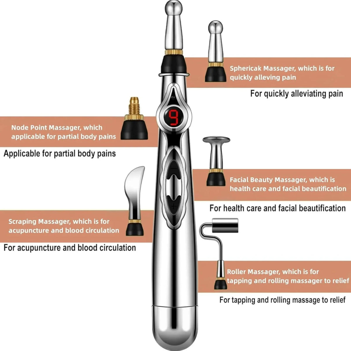 Avtoit | Electronic Acupuncture Pen | Meridian Massage Device for Pain Relief