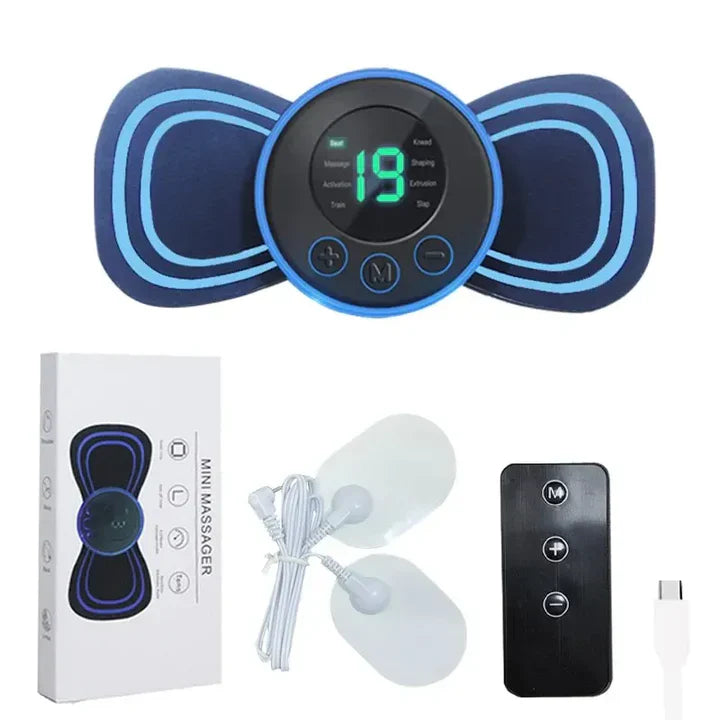 Avtoit | Portable Electric Neck Massager | With Pad & Remote Control for Targeted Relaxation