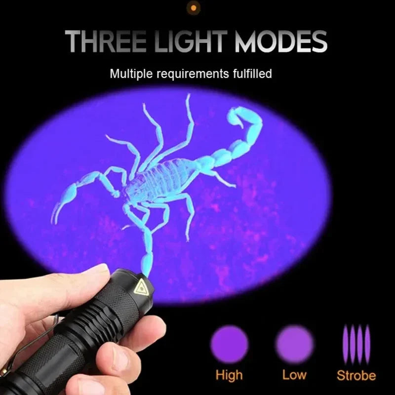 Avtoit | LED UV Flashlight - Ultraviolet Inspection Lamp for Pet Urine and Stain Detection