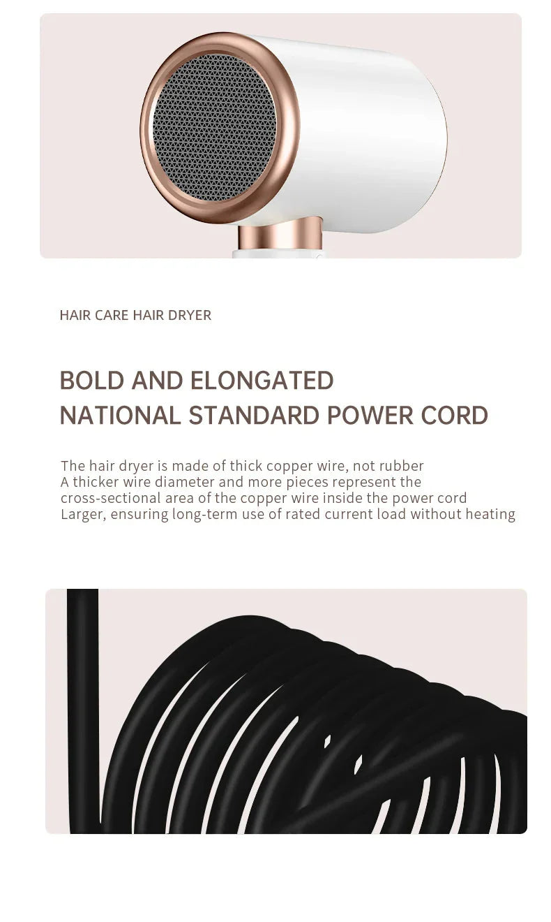 Avtoit | High-performance hair dryer 2400W with cold and warm air function - Ion technology