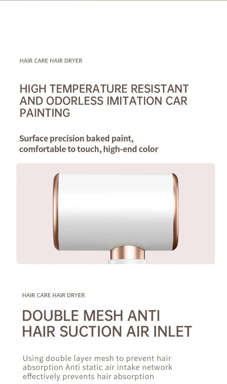 Avtoit | High-performance hair dryer 2400W with cold and warm air function - Ion technology