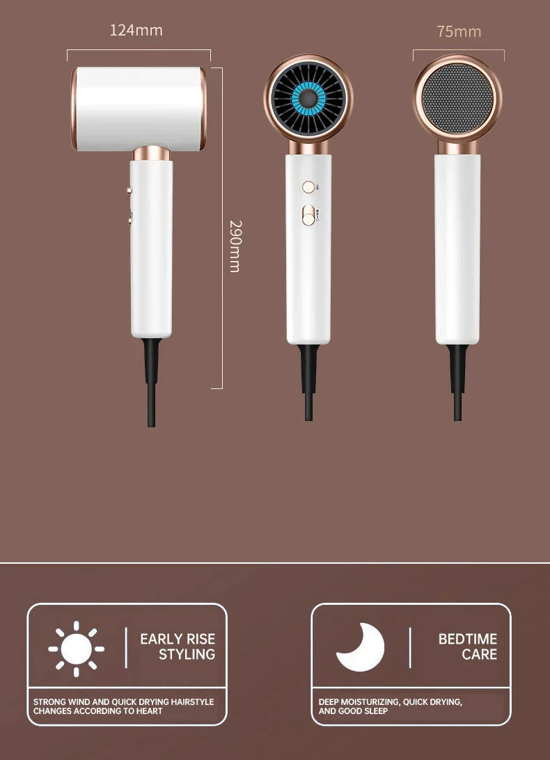 Avtoit | High-performance hair dryer 2400W with cold and warm air function - Ion technology