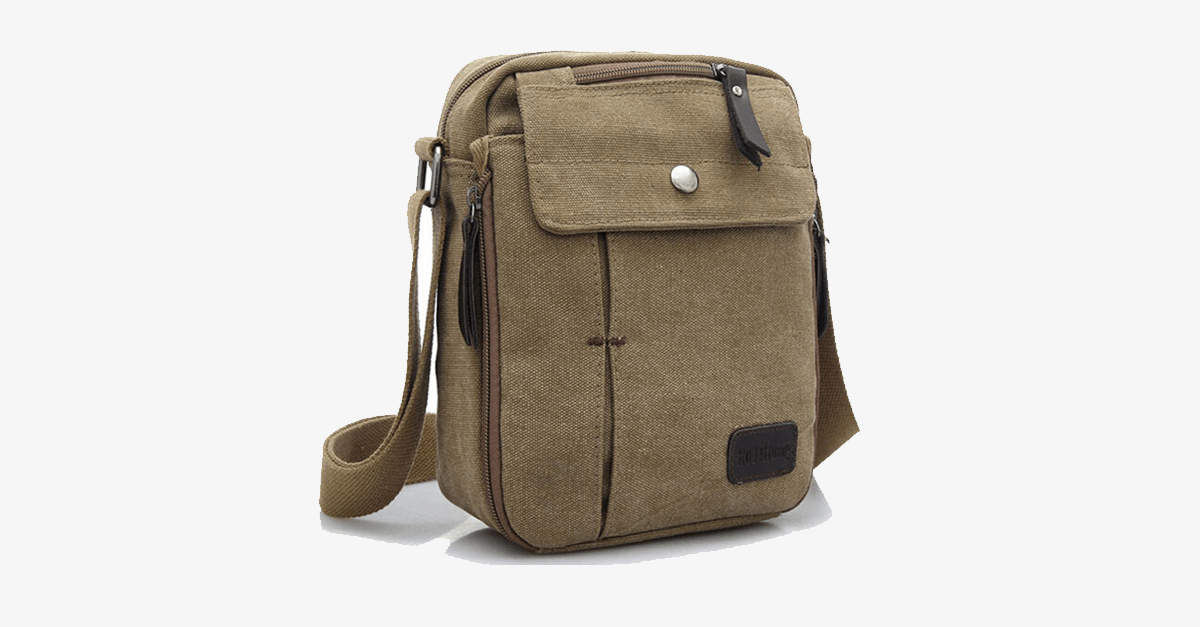 Avtoit | Stylish Men's Canvas Shoulder Bag