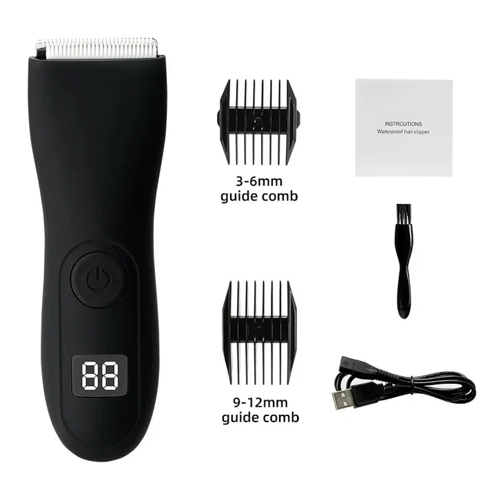 Avtoit | Men's body hair trimmer and women's razor with bikini attachment