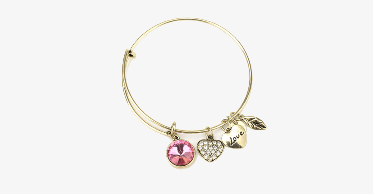 Avtoit | October Birthstone Charm Bracelet