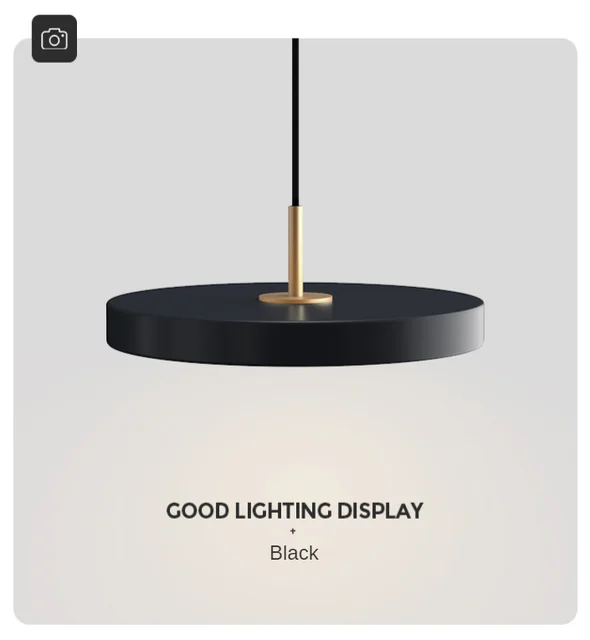 Avtoit | Futuristic Metal LED Suspension Lamp