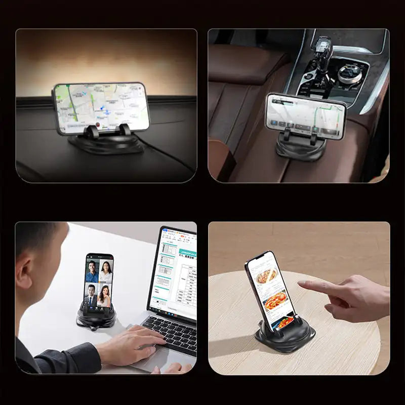 Avtoit | 360° RotateX – Universal Rotating Car Phone Holder | Secure & Adjustable Mount for All Smartphones