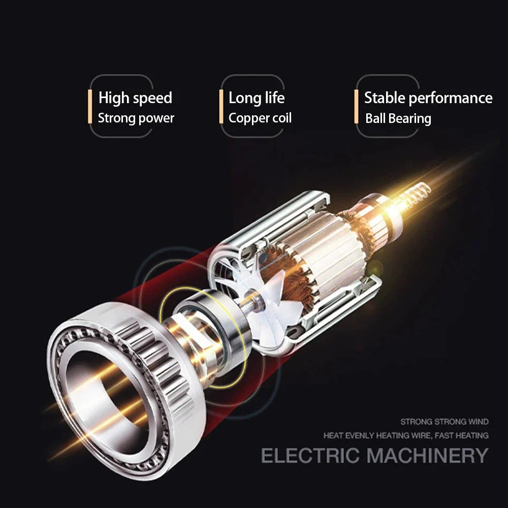 Avtoit | High-performance hair dryer 2400W with cold and warm air function - Ion technology