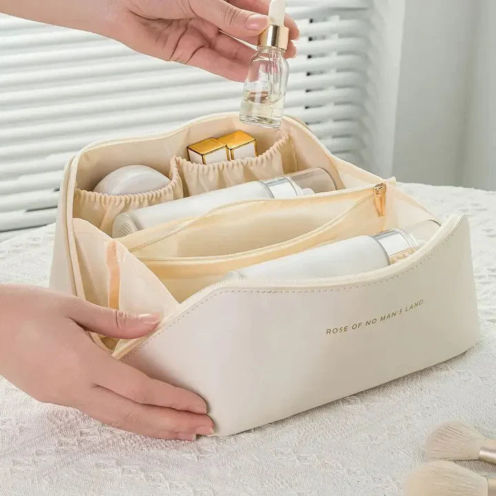 Avtoit | Travel-friendly Makeup Organizer with Zipper – Elegant Cosmetic Bag