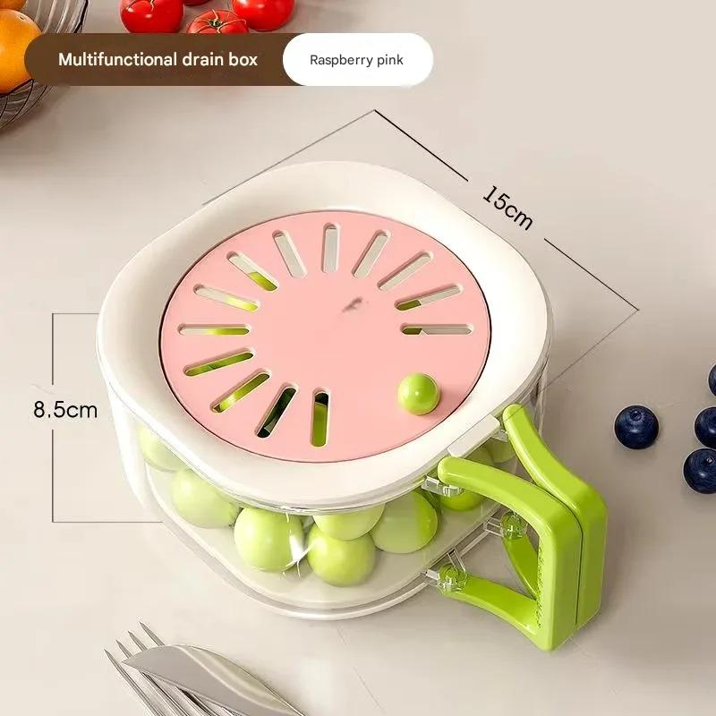Avtoit | Dust-Proof Fruit Drainer Basket