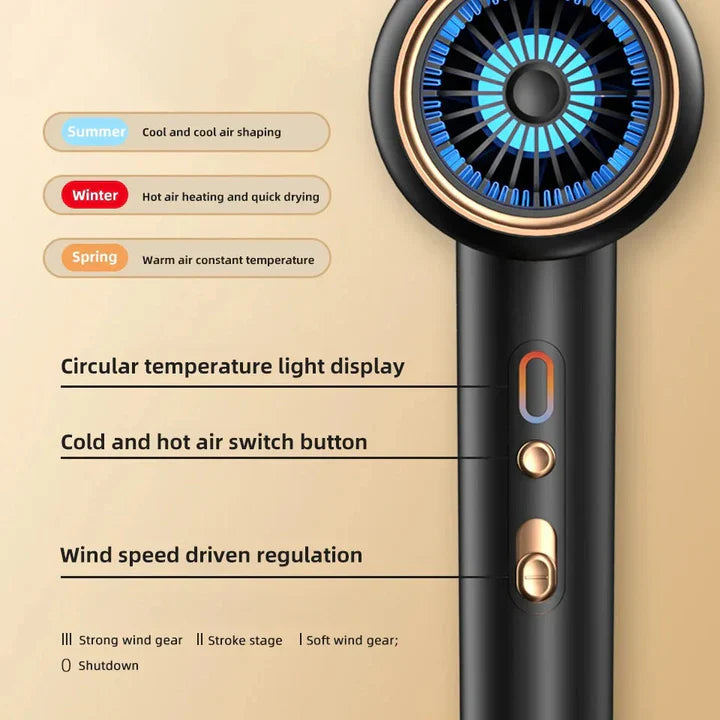 Avtoit | High-performance hair dryer 2400W with cold and warm air function - Ion technology