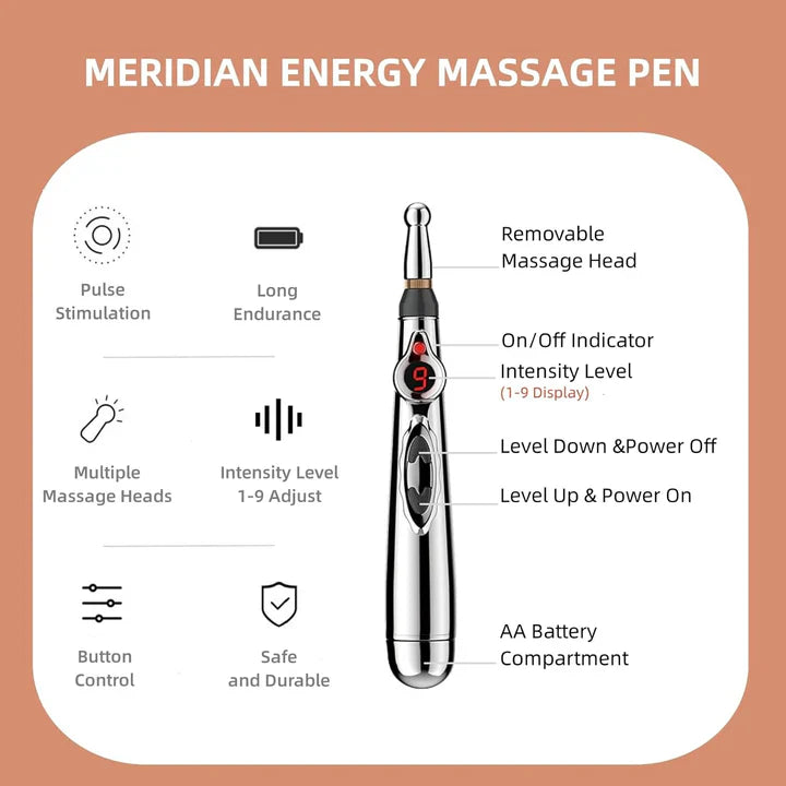Avtoit | Electronic Acupuncture Pen | Meridian Massage Device for Pain Relief