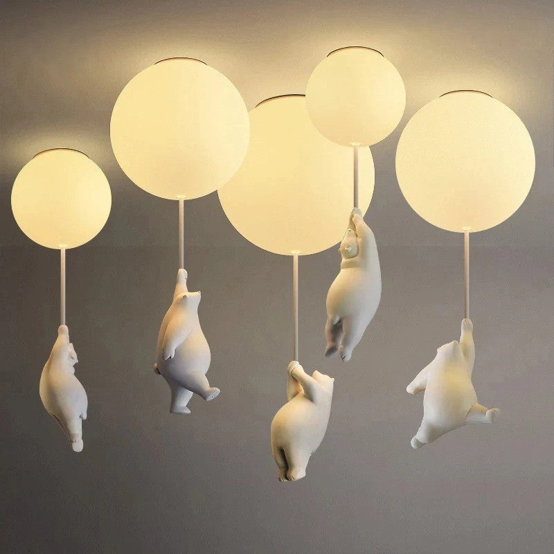Avtoit | Hanging Bears Balloon Lamp
