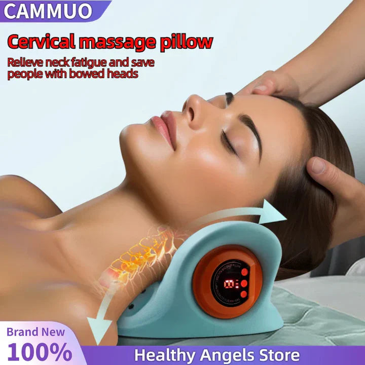 Avtoit | Neck and Shoulder Stretch – Cervical Traction Pillow for Spinal Alignment and Massage
