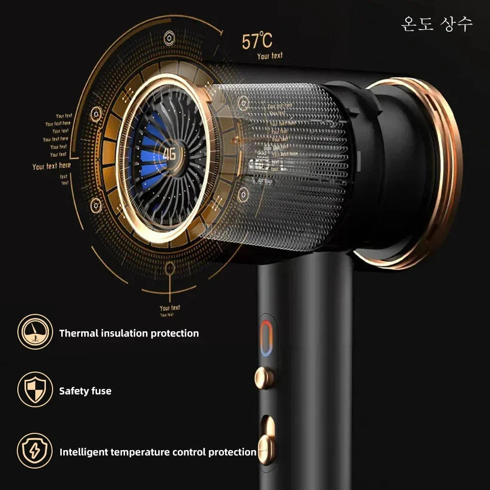 Avtoit | High-performance hair dryer 2400W with cold and warm air function - Ion technology