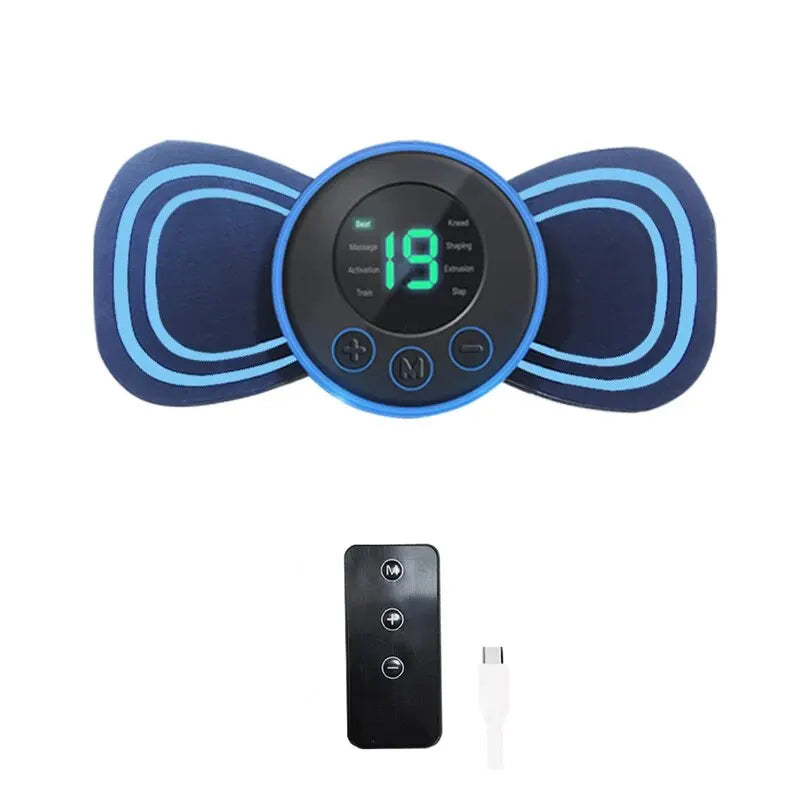 Avtoit | Portable Electric Neck Massager | With Pad & Remote Control for Targeted Relaxation
