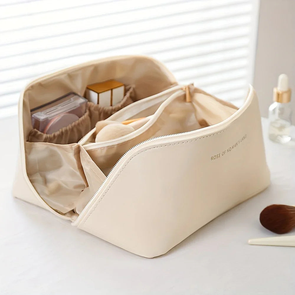 Avtoit | Travel-friendly Makeup Organizer with Zipper – Elegant Cosmetic Bag