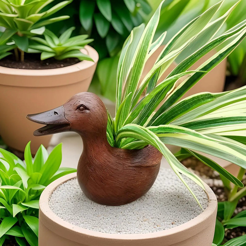 Avtoit | Duck Statue Flowerpot - QuackyPlanter