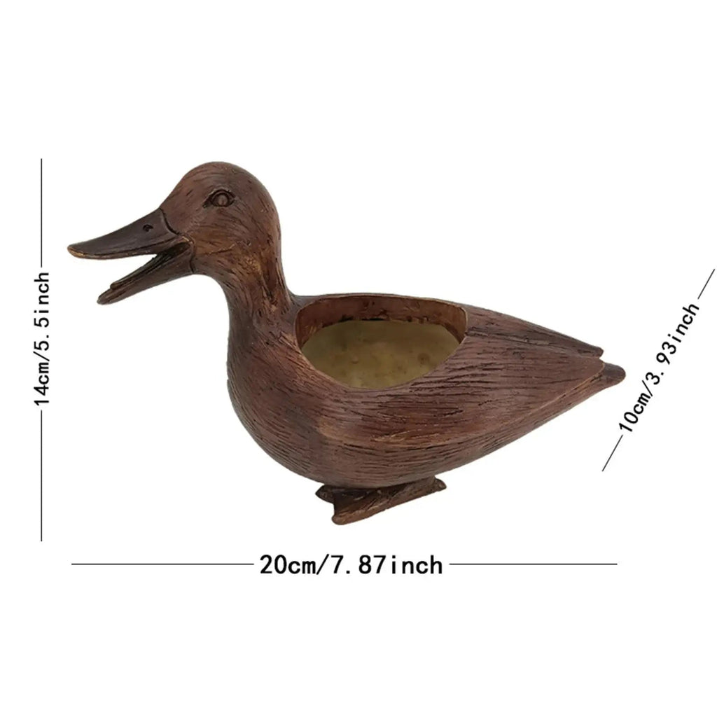 Avtoit | Duck Statue Flowerpot - QuackyPlanter