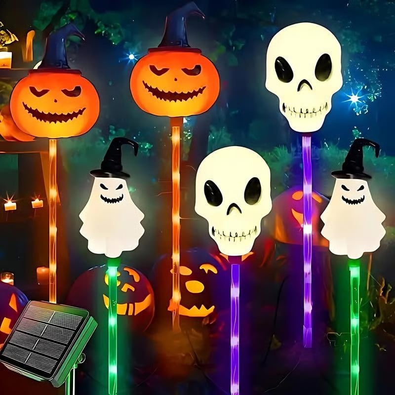 Avtoit | 6 in 1 Halloween Solar Garden Lights