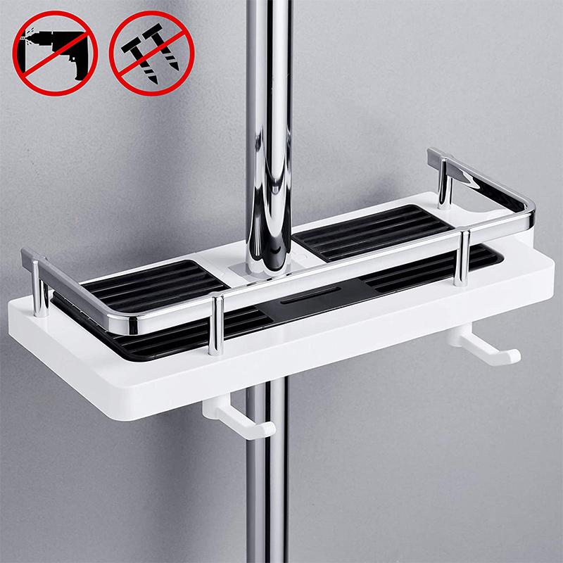 Avtoit | BathBuddy | No-Drill Shower Shelf – Space-Saving Bathroom Storage