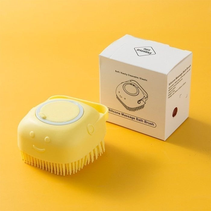 Avtoit | Bathroom Pet Bath Brush Massage Soft Silicone Comb Pet
