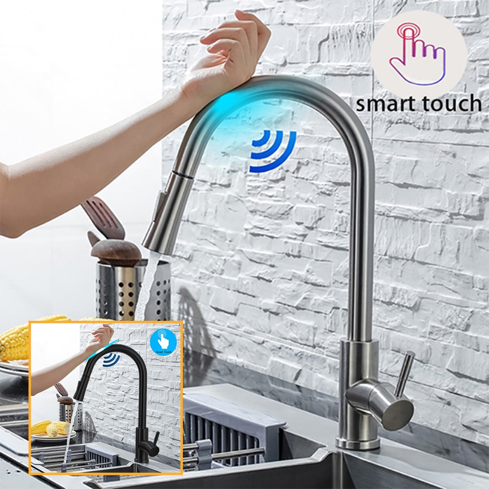 Avtoit | Kitchen faucet with pull-out and sensor