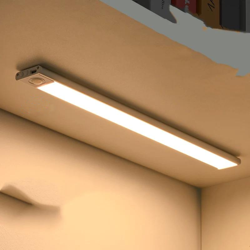 Avtoit | Ultra-Thin LED GlowLight – USB Rechargeable Motion Sensor Cabinet Light with Magnetic Backing for Kitchen, Wardrobe, or Closets
