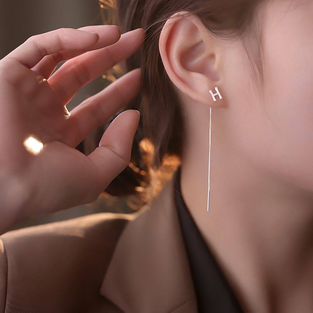 Avtoit | Shiny Alphabet Earrings