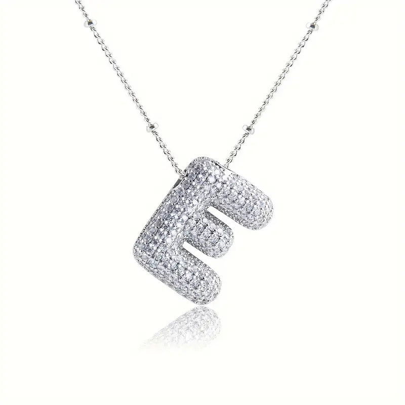 Avtoit | Alphabet-Diamond-Pendant-Necklace
