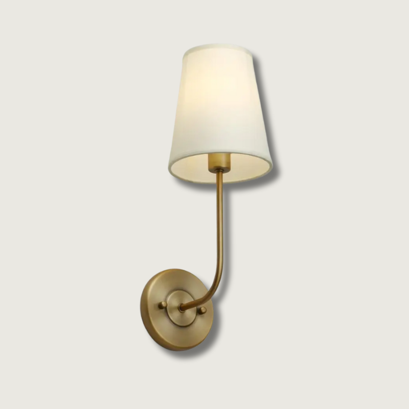 Avtoit | LoomGlow – Modern Wall Lamp Featuring Woven Metal and Soft Fabric