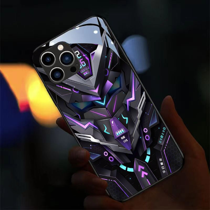 Avtoit | Cool Mecha Apple Smart Flash Phone Case