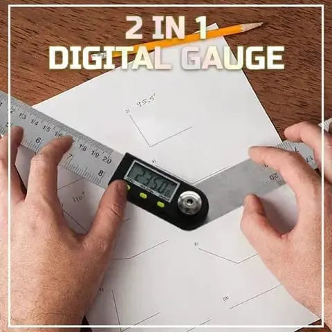 Avtoit | Digital Angle Finder and Ruler Combination Tool